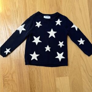 Old Navy girls star sweater